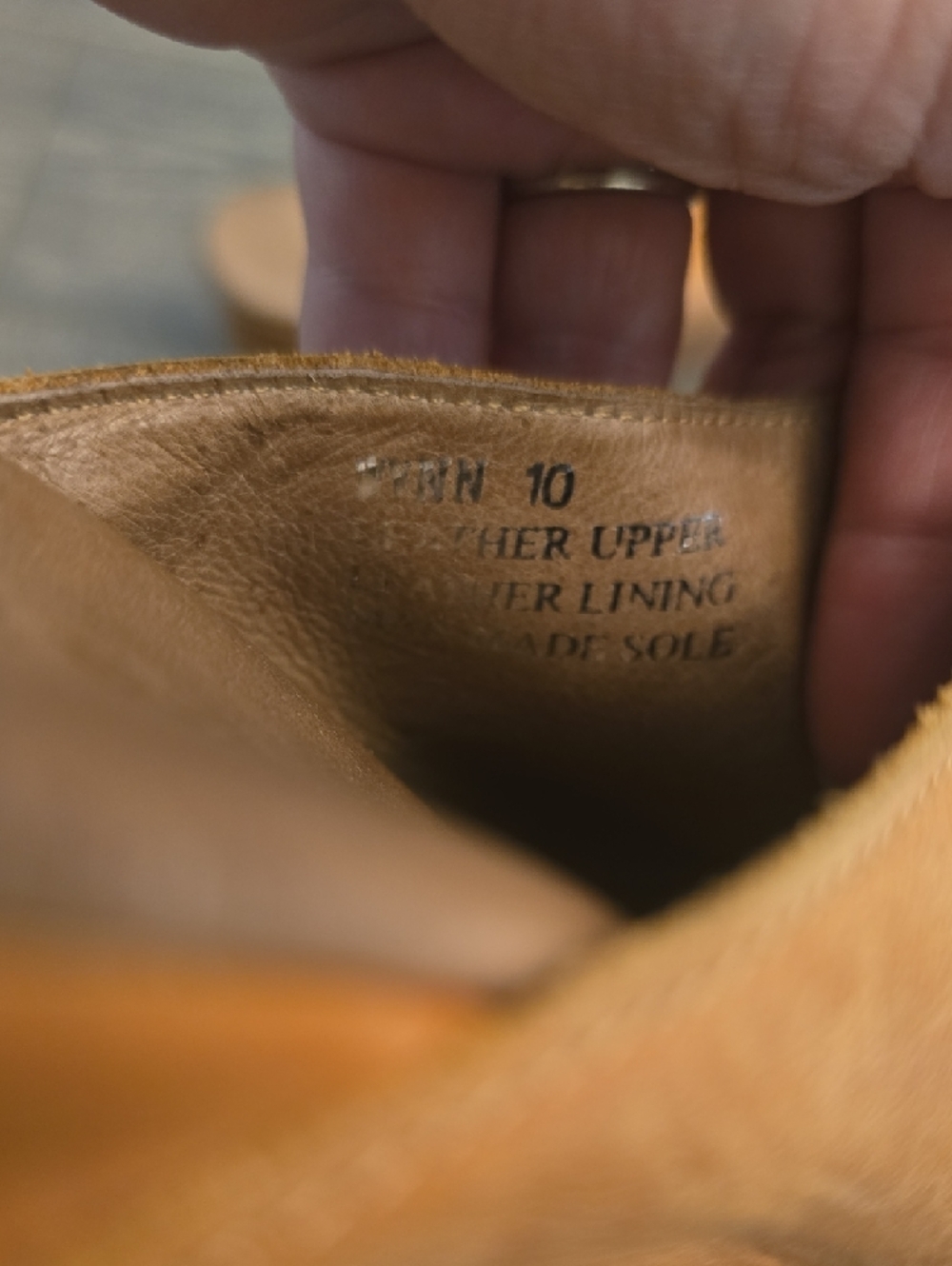 Chocolat Blu Tan Open-Toe Leather Slip-On Mules - Picture 6 of 6